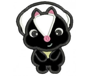 Stickmuster - Stinktier